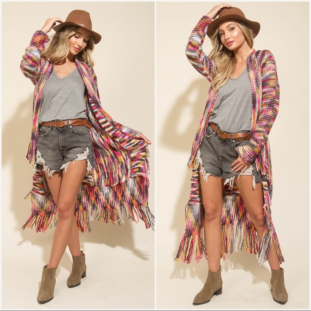 LAst 1‼️ Yarn Cable Knit Cardigan - Picture 4 of 6
